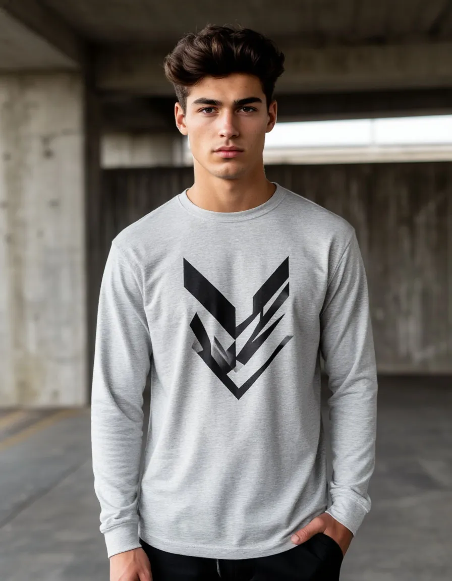 Лонгслив с логотипом