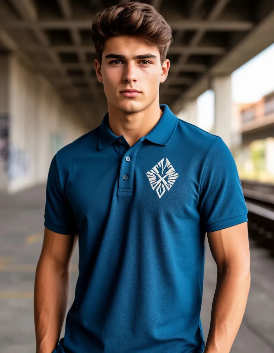 Поло с логотипом