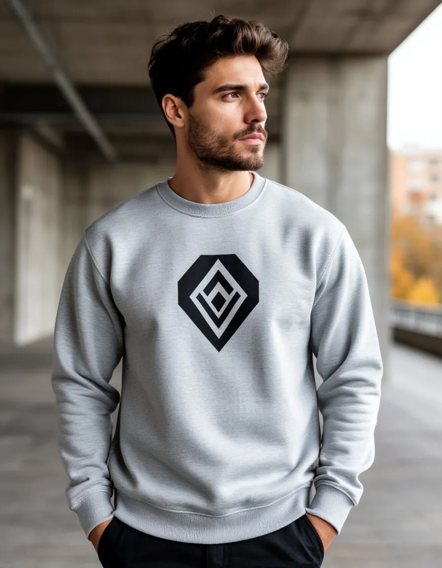 Свитшот с нанесением логотипа